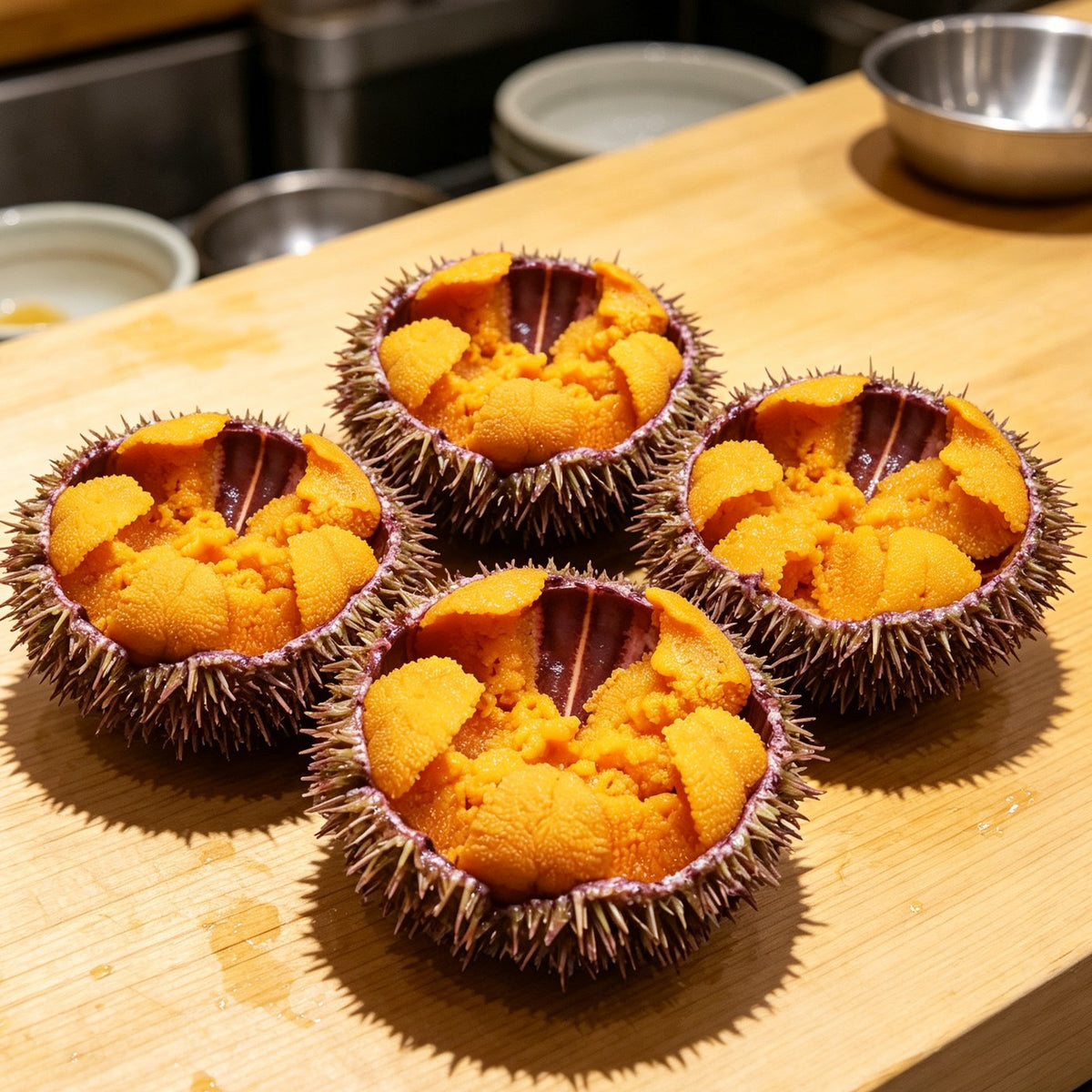 Fresh Sea Urchin Lanterns